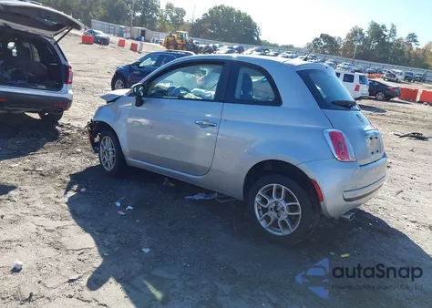 2013 Fiat 500 Pop from USA, damaged, VIN 3C3CFFAR3DT545781